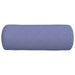 Perne Bolster 2 pcs Albastru Jeans Ø 25 x 70 cm țesătură - WALTI WALTI