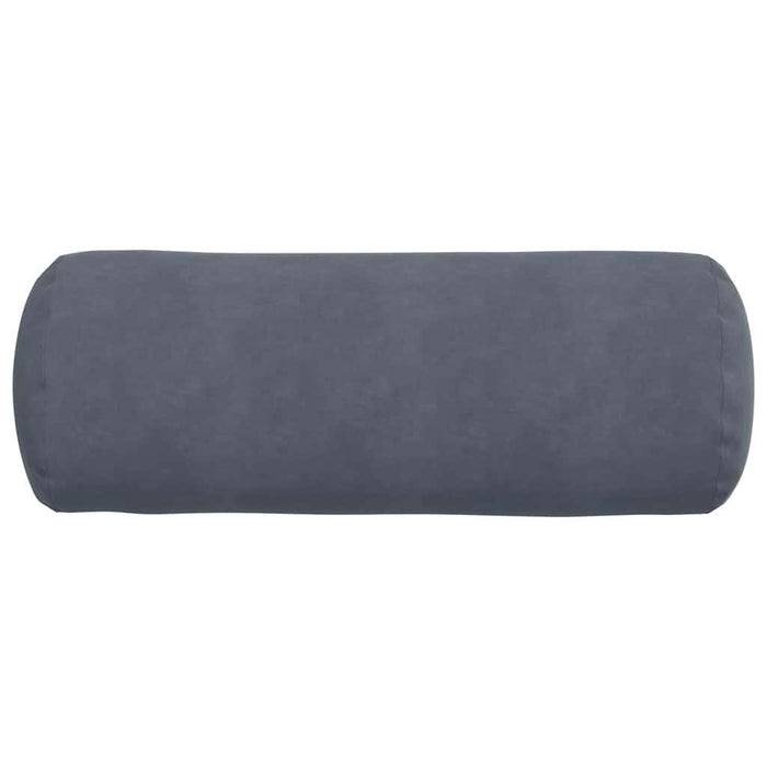 Perne Bolster 2 pcs Gri închis Ø 25 x 70 cm - WALTI WALTI