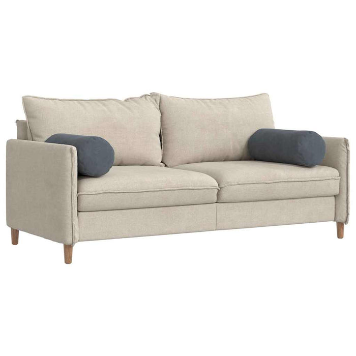 Perne Bolster 2 pcs Gri închis Ø 25 x 70 cm - WALTI WALTI