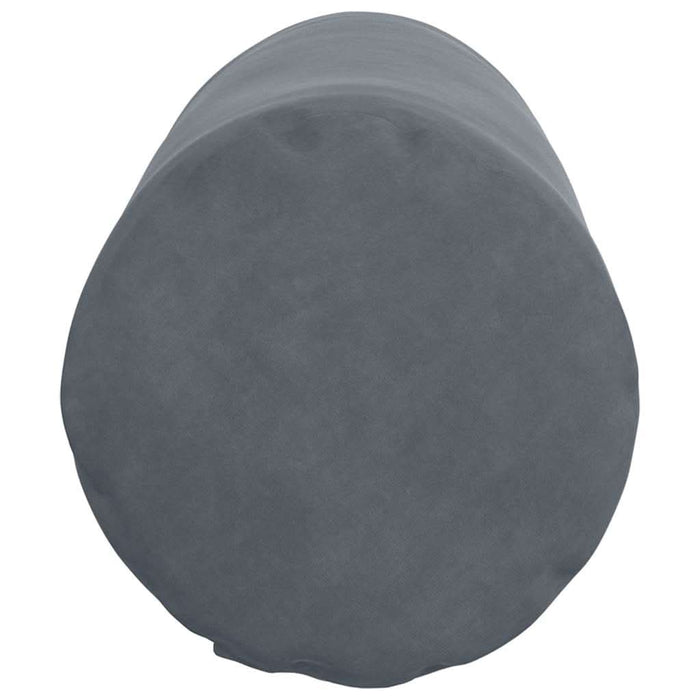 Perne Bolster 2 pcs Gri închis Ø 25 x 70 cm - WALTI WALTI