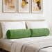 Perne Bolster 2 pcs Verde deschis Ø 25 x 70 cm - WALTI WALTI