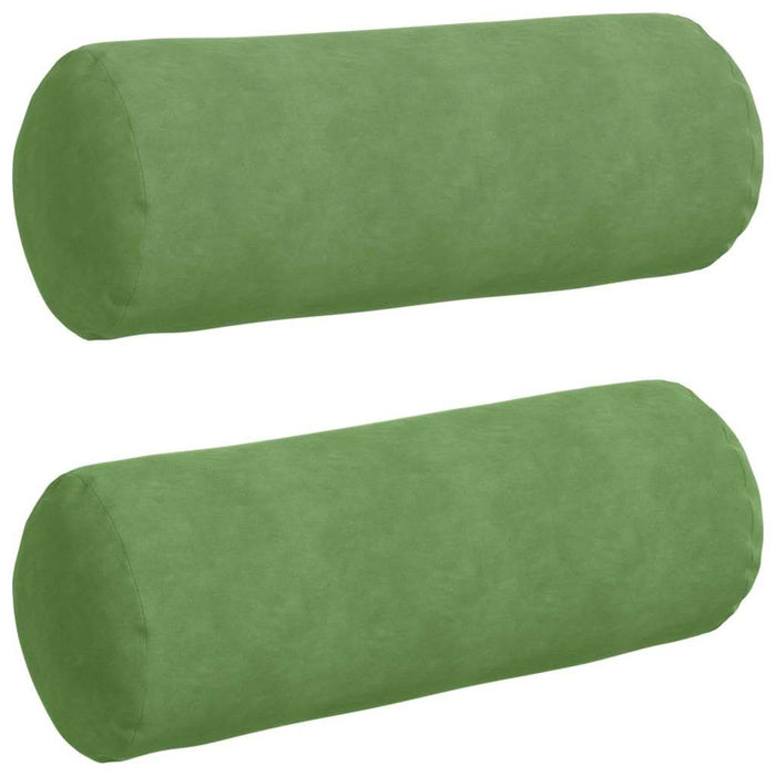 Perne Bolster 2 pcs Verde deschis Ø 25 x 70 cm - WALTI WALTI