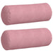 Perne Bolster 2 pcs Roz Ø 25 x 70 cm Țesătură din corduroy - WALTI WALTI