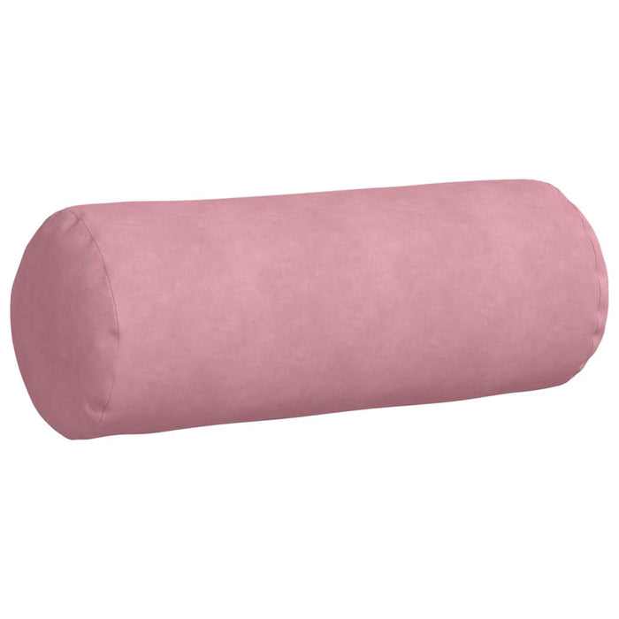 Perne Bolster 2 pcs Roz Ø 25 x 70 cm Țesătură din corduroy - WALTI WALTI