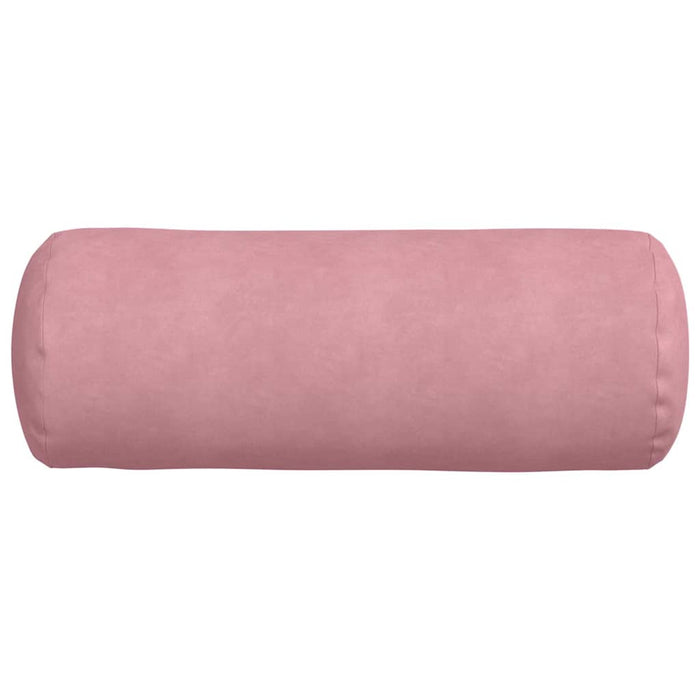 Perne Bolster 2 pcs Roz Ø 25 x 70 cm Țesătură din corduroy - WALTI WALTI