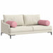 Perne Bolster 2 pcs Roz Ø 25 x 70 cm Țesătură din corduroy - WALTI WALTI