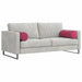 Perne Bolster 2 pcs Roșu Vin Ø 25 x 70 cm Țesătură din corduroy - WALTI WALTI