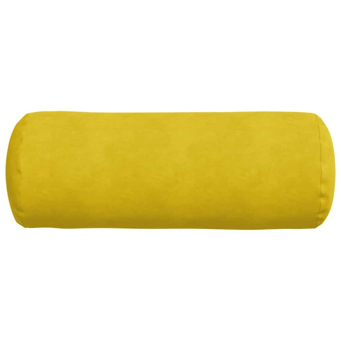Perne Bolster 2 pcs Galben Ø 25 x 70 cm Țesătură din corduroy - WALTI WALTI