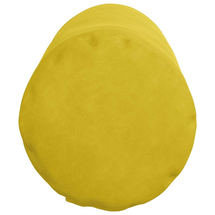 Perne Bolster 2 pcs Galben Ø 25 x 70 cm Țesătură din corduroy - WALTI WALTI