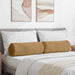 Perne Bolster 2 pcs Maro Ø 25 x 70 cm Țesătură din corduroy - WALTI WALTI