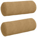 Perne Bolster 2 pcs Maro Ø 25 x 70 cm Țesătură din corduroy - WALTI WALTI