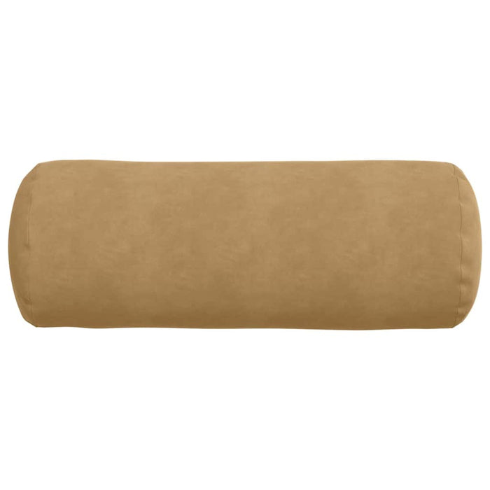 Perne Bolster 2 pcs Maro Ø 25 x 70 cm Țesătură din corduroy - WALTI WALTI