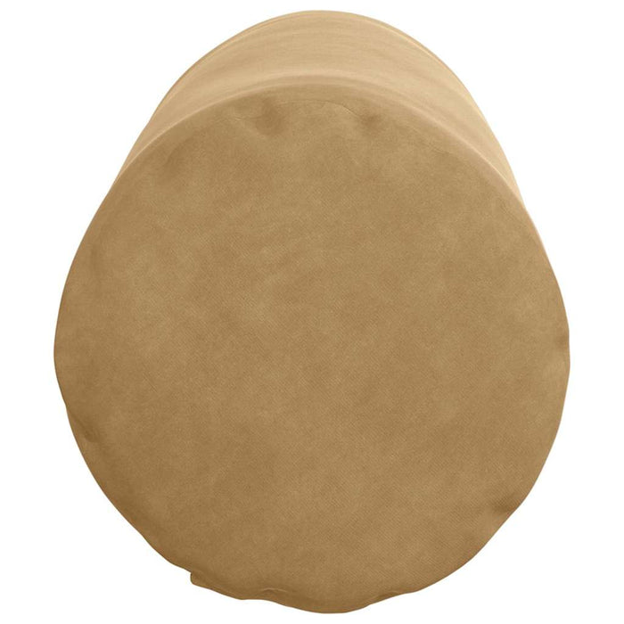 Perne Bolster 2 pcs Maro Ø 25 x 70 cm Țesătură din corduroy - WALTI WALTI