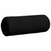Perne Bolster 2 pcs Negru Ø 25 x 70 cm Țesătură din microfibră - WALTI WALTI