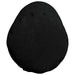 Perne Bolster 2 pcs Negru Ø 25 x 70 cm Țesătură din microfibră - WALTI WALTI