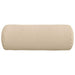 Perne Bolster 2 pcs Crem Ø 25 x 70 cm Țesătură din microfibră - WALTI WALTI