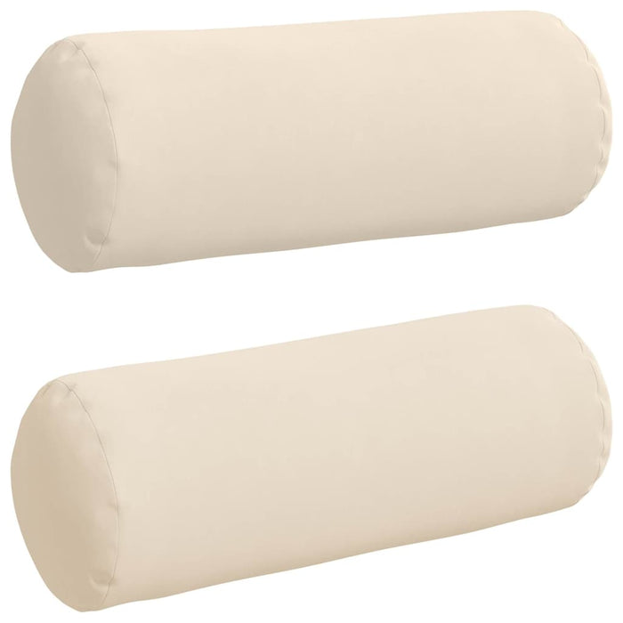 Perne Bolster 2 pcs Bej Ø 25 x 70 cm Țesătură din microfibră - WALTI WALTI