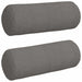Perne Bolster 2 pcs Gri deschis Ø 25 x 70 cm - WALTI WALTI