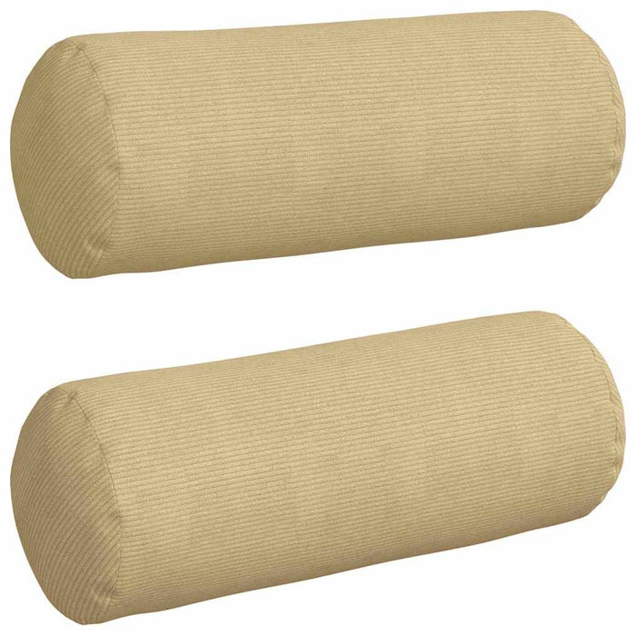 Perne Bolster 2 pcs Gri Verde Ø 25 x 70 cm - WALTI WALTI
