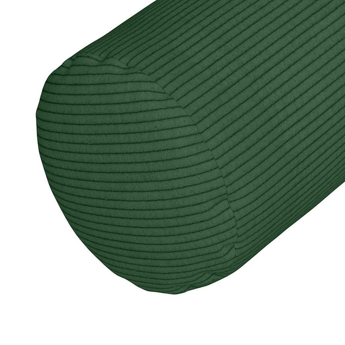 Perne Bolster 2 pcs Verde închis Ø 25 x 70 cm - WALTI WALTI