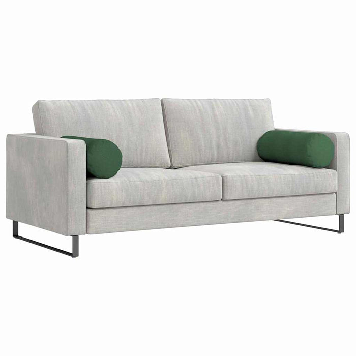 Perne Bolster 2 pcs Verde închis Ø 25 x 70 cm - WALTI WALTI
