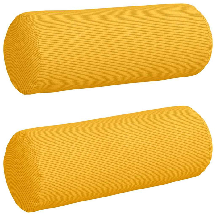 Perne Bolster 2 pcs Galben Deschis Ø 25 x 70 cm - WALTI WALTI