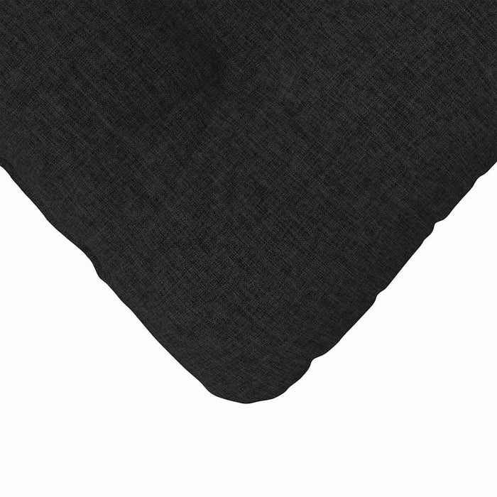 Perne de Șezut 4 pcs Negru 40 x 40 x 12 cm țesătură - WALTI WALTI