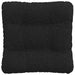Perne de Șezut 4 pcs Negru 40 x 40 x 12 cm țesătură - WALTI WALTI