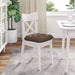 Perne de Șezut 4 pcs Maro 40 x 40 x 12 cm țesătură - WALTI WALTI