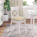 Perne de Șezut 4 pcs Crem 40 x 40 x 12 cm țesătură - WALTI WALTI