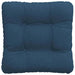 Perne de Șezut 4 pcs albastru 40 x 40 x 12 cm țesătură - WALTI WALTI