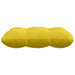 Perne de Șezut 4 pcs Galben Deschis 40 x 40 x 12 cm țesătură - WALTI WALTI
