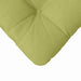 Perne de Șezut 4 pcs Verde deschis 40 x 40 x 12 cm țesătură - WALTI WALTI