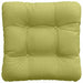 Perne de Șezut 4 pcs Verde deschis 40 x 40 x 12 cm țesătură - WALTI WALTI