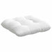 Perne de Șezut 4 pcs Alb 40 x 40 x 12 cm țesătură - WALTI WALTI