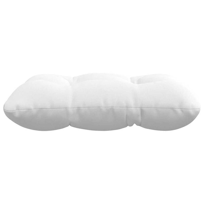 Perne de Șezut 4 pcs Alb 40 x 40 x 12 cm țesătură - WALTI WALTI