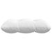 Perne de Șezut 4 pcs Alb 40 x 40 x 12 cm țesătură - WALTI WALTI