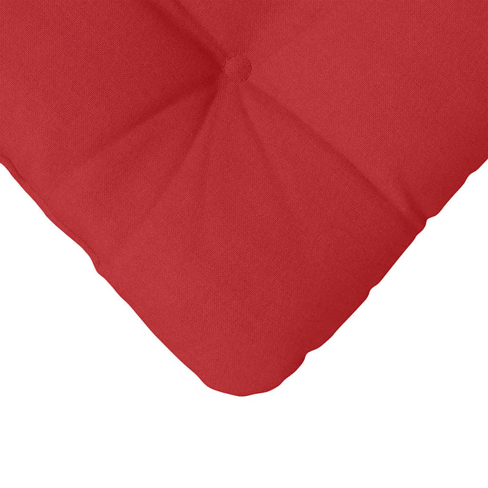 Perne de Șezut 4 pcs Roșu 40 x 40 x 12 cm țesătură - WALTI WALTI