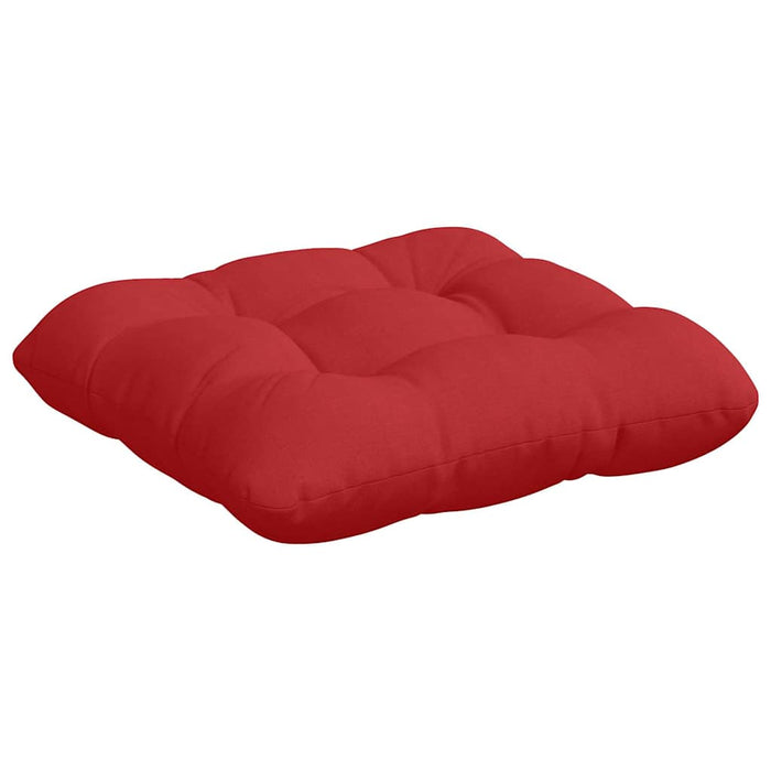 Perne de Șezut 4 pcs Roșu 40 x 40 x 12 cm țesătură - WALTI WALTI