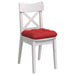 Perne de Șezut 4 pcs Roșu 40 x 40 x 12 cm țesătură - WALTI WALTI
