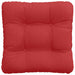 Perne de Șezut 4 pcs Roșu 40 x 40 x 12 cm țesătură - WALTI WALTI