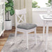 Perne de Șezut 4 pcs Gri nori 40 x 40 x 12 cm țesătură - WALTI WALTI