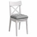 Perne de Șezut 4 pcs Gri nori 40 x 40 x 12 cm țesătură - WALTI WALTI