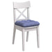 Perne de Șezut 4 pcs Albastru Jeans 40 x 40 x 12 cm țesătură - WALTI WALTI