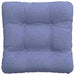 Perne de Șezut 4 pcs Albastru Jeans 40 x 40 x 12 cm țesătură - WALTI WALTI