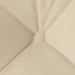 Perne de Șezut 4 pcs Crem 40 x 40 cm Țesătură din microfibră - WALTI WALTI