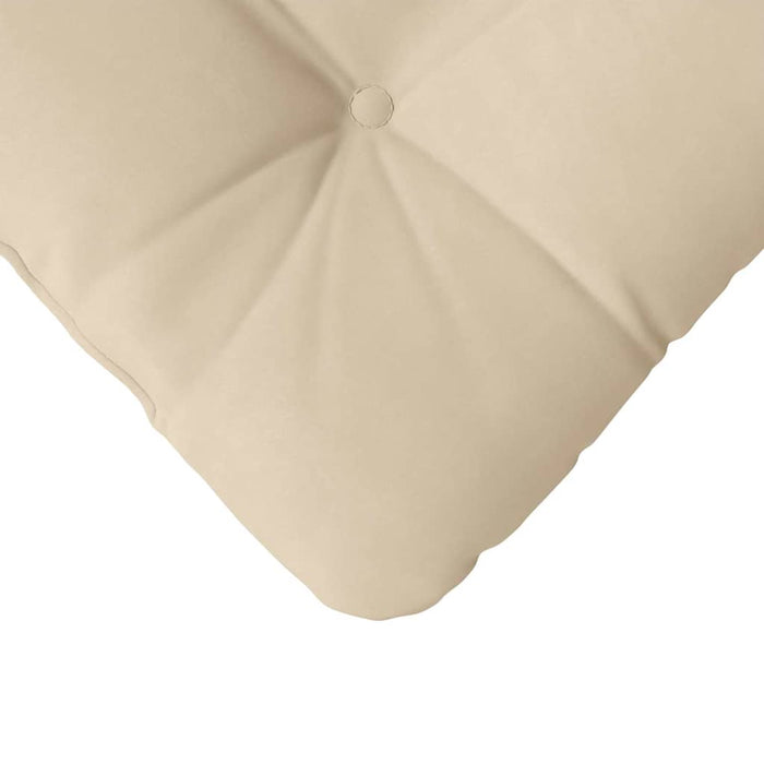 Perne de Șezut 4 pcs Crem 40 x 40 cm Țesătură din microfibră - WALTI WALTI