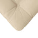 Perne de Șezut 4 pcs Crem 40 x 40 cm Țesătură din microfibră - WALTI WALTI