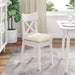 Perne de Șezut 4 pcs Crem 40 x 40 cm Țesătură din corduroy - WALTI WALTI