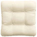 Perne de Șezut 4 pcs Crem 40 x 40 cm Țesătură din corduroy - WALTI WALTI